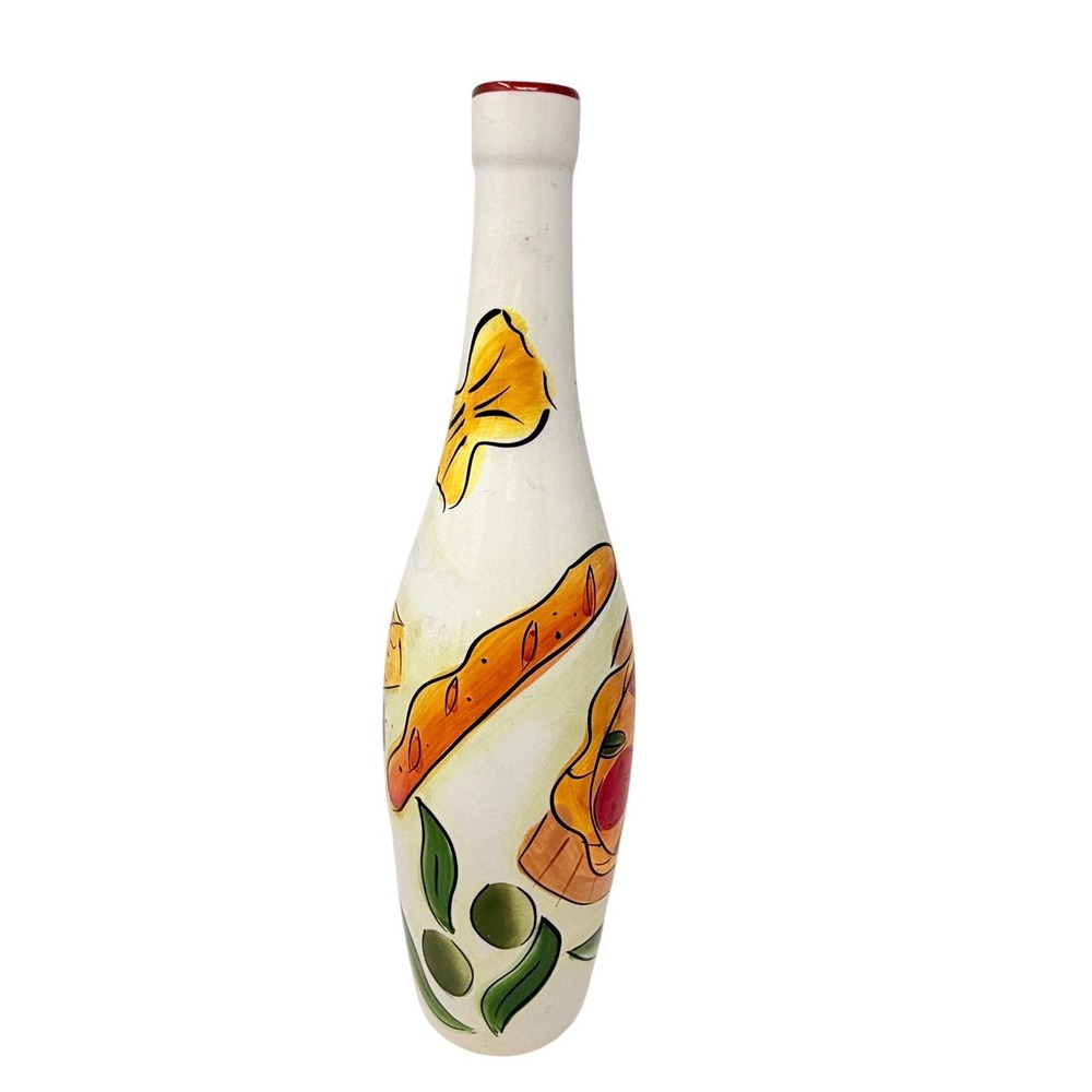 The Pampered Chef Hand Painted Oil Bottle‎